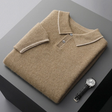 Noah Herren-Poloshirt aus Strick