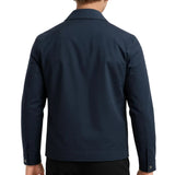 Lässige Herrenjacke – Marineblau