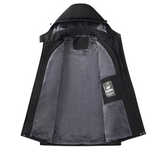 Elegante Herren-Fleecejacke für draußen