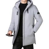 Eleganter langer Herrenmantel