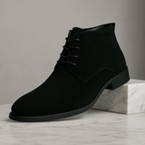 Elegante Herren-Stiefeletten aus Wildleder