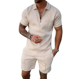 Helmut – Herrenset: Poloshirt und Shorts
