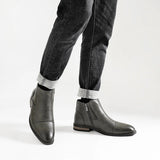Herren-Chelsea-Boots aus Leder