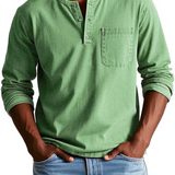 Herren-Poloshirt im Vintage-Stil