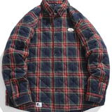 Gesteppte Herren-Baumwolljacke im Vintage-Stil