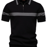 Gestreiftes Herren-Poloshirt