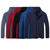 Elegante Herren-Fleecejacke mit Reißverschluss