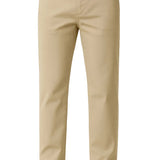 Herrenhose aus Baumwolle mit Elasthan – Khaki