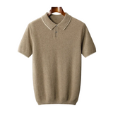 Noah Herren-Poloshirt aus Strick