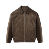 Elegante Herrenjacke mit Reißverschluss
