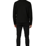 Herrenjacke aus Mikrowildleder – Schwarz