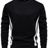 Stilvoller Herrenpullover aus Strick