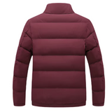 Herren-Winterjacke mit Stehkragen