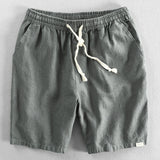 Herrenshorts aus Baumwolle im japanischen Stil