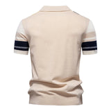 Herren-Poloshirt aus Strick