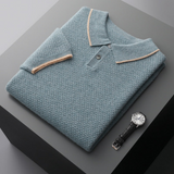 Noah Herren-Poloshirt aus Strick