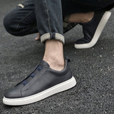 Stilvolle Herrenschuhe aus Leder