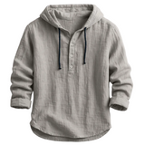 Leichter Herren-Kapuzenpullover