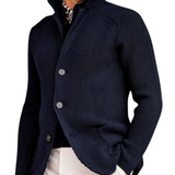 Warmer Herren-Strickcardigan