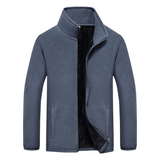 Elegante Herren-Fleecejacke mit Reißverschluss