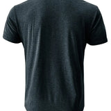 Lässiges Herren-T-Shirt aus Baumwolle