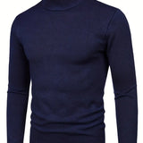 Eleganter Herren-Rollkragenpullover