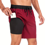 Herren-Badehose mit Taschen