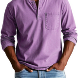 Herren-Poloshirt im Vintage-Stil