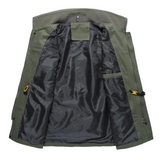 Elegante Herren-Cargojacke aus Baumwolle