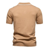 Herren-Poloshirt aus Strick