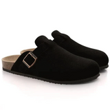 Herren-Wildlederclogs im Oxford-Stil