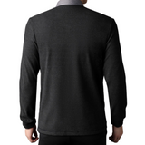2-in-1-Herrenhemd mit Cardigan