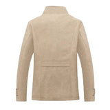 Eleganter Herrenmantel mit Fleece