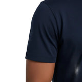 Meeresblaues Herren-T-Shirt Slim Fit