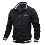 Lässige Herrenjacke mit Reißverschluss