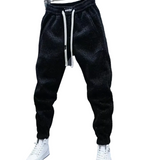 Lässige gemusterte Herrenhose