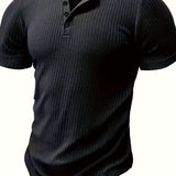 Elegantes Herren-T-Shirt mit Muster