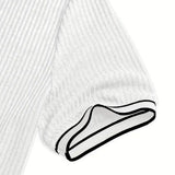 Levin Geripptes Herren-Poloshirt