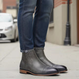 Herren-Chelsea-Boots aus Leder