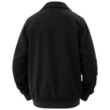 Herren-Cordjacke – Schwarz