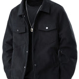 Elegante Herrenjacke aus Velours