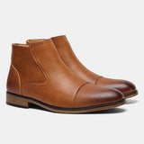 Herren-Chelsea-Boots aus Leder