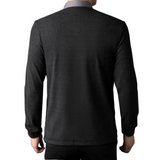 2-in-1-Herrenhemd mit Cardigan