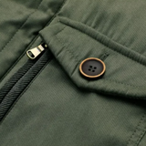 Elegante wattierte Herrenjacke für kalte Tage