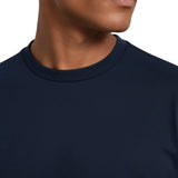 Meeresblaues Herren-T-Shirt Slim Fit