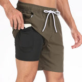 Herren-Badehose mit Taschen