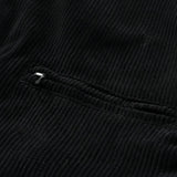 Herren-Cordjacke – Schwarz