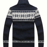 Eleganter Herren-Strickcardigan