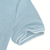 Levin Geripptes Herren-Poloshirt