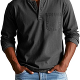 Herren-Poloshirt im Vintage-Stil